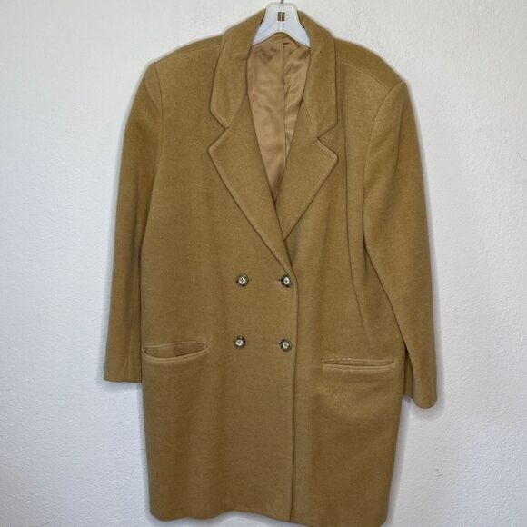 Vintage Beauchamp Place Wool Coat - Picture 5 of 6